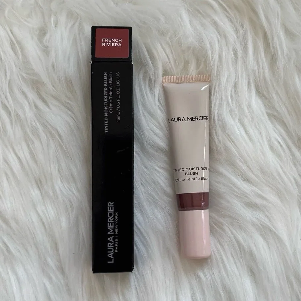 Laura Mercier Tinted Moisturizer Cream Blush French Riviera Red Chocolate